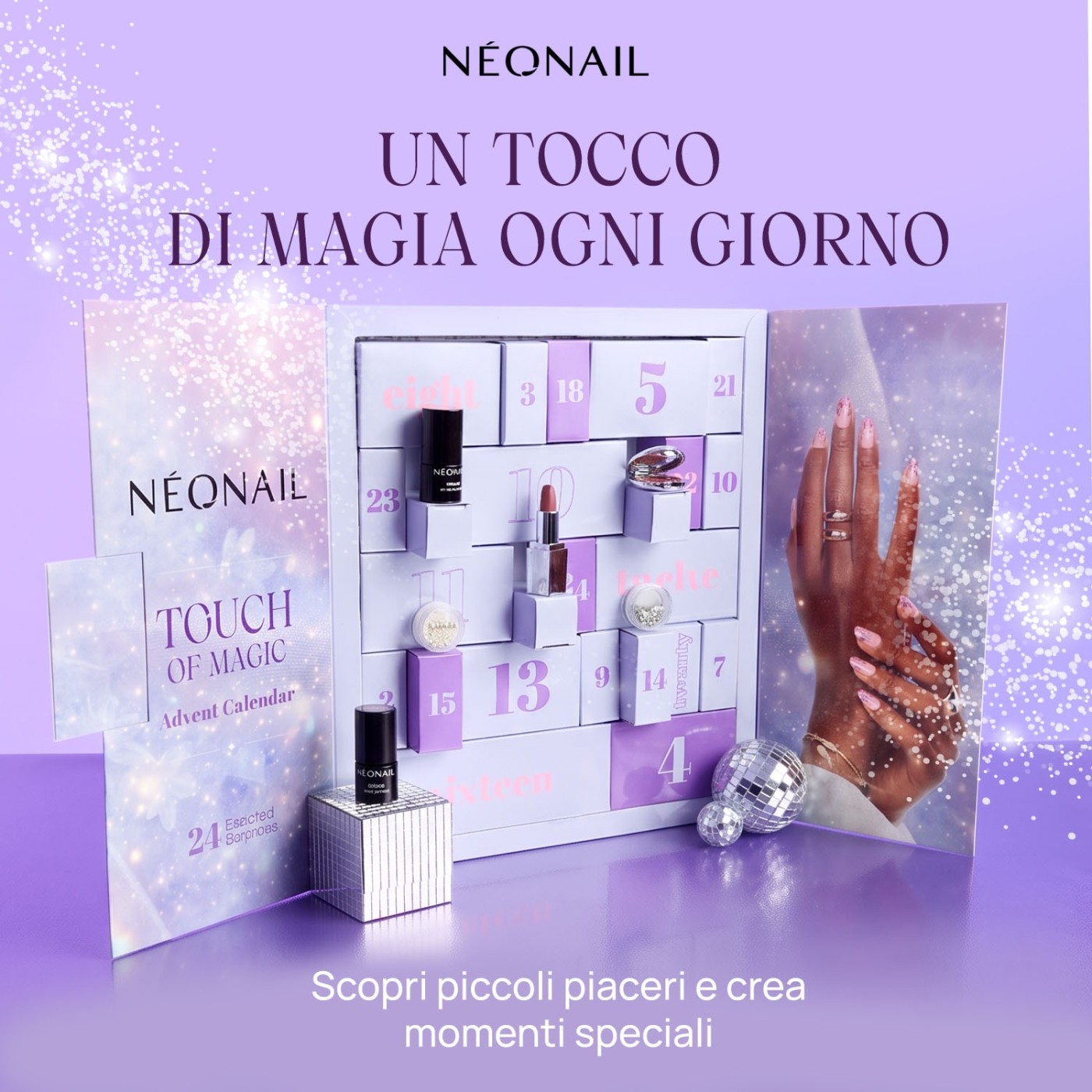 Calendario dell’Avvento 2026 NEONAIL TOUCH OF MAGIC Calendario dell’Avvento 2026 NEONAIL TOUCH OF MAGIC