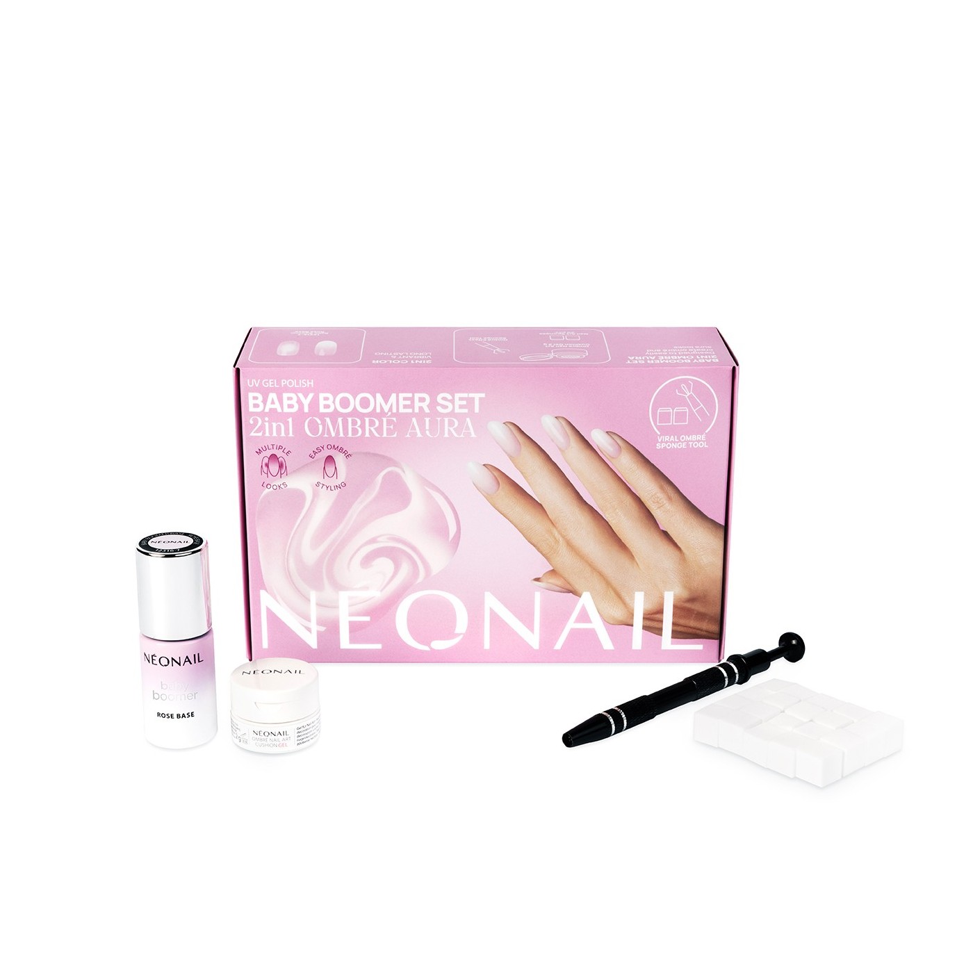 Baby Boomer Set 2in1 Ombre Aura | NEONAIL
