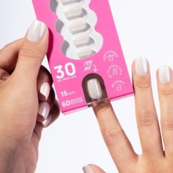 Flex Gel Press Ons 30 pz – Glazed Toffee Short Square | NEONAIL Flex Gel Press Ons 30 pz – Glazed Toffee Short Square | NEONAIL
