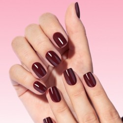 Flex Gel Press Ons 30 pz – Merlot Short Square Flex Gel Press Ons 30 pz – Merlot Short Square