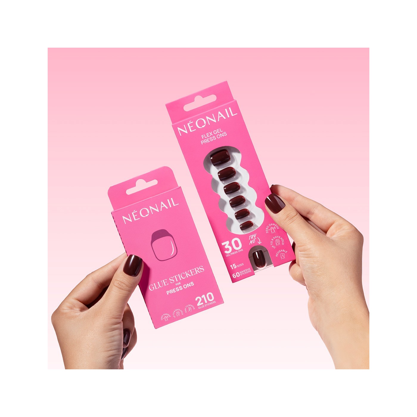 Flex Gel Press Ons &ndash; Adesivi per unghie