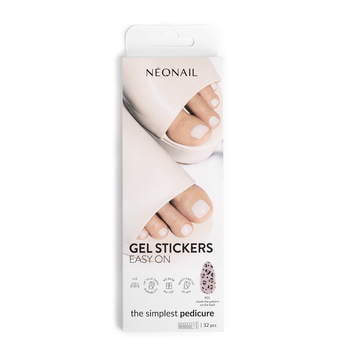 Gel Stickers Easy On P01 - Pedicure