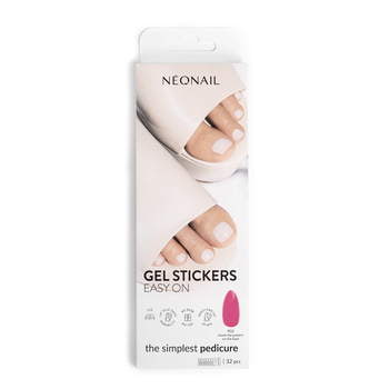 Gel Stickers Easy On P02 - Pedicure Gel Stickers Easy On P02 - Pedicure