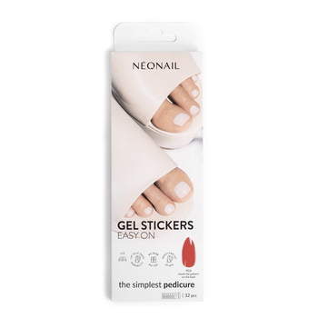 Gel Stickers Easy On P03 - Pedicure Gel Stickers Easy On P03 - Pedicure