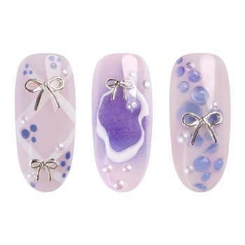 Decorazione 3D: Silver Bows Decorazione 3D: Silver Bows