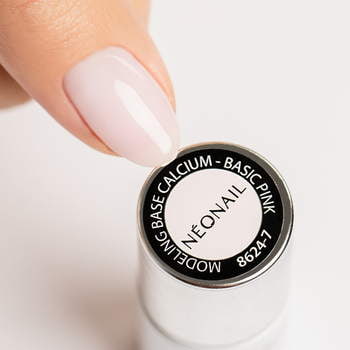 Smalto Semipermanente 7,2 ml - Modeling Base Calcium Basic Pink