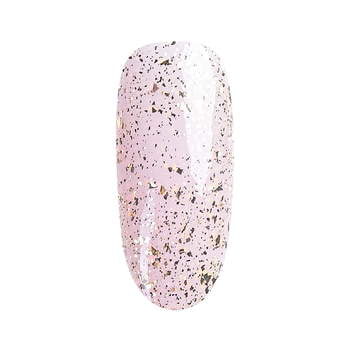 Smalto semipermanente 7,2 ml - Top Glow Gold Flakes Smalto semipermanente 7,2 ml - Top Glow Gold Flakes