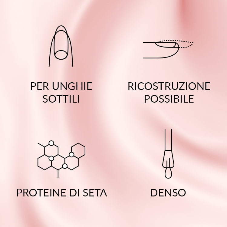 Smalto semipermanente 7,2 ml Base 6in1 silk protein