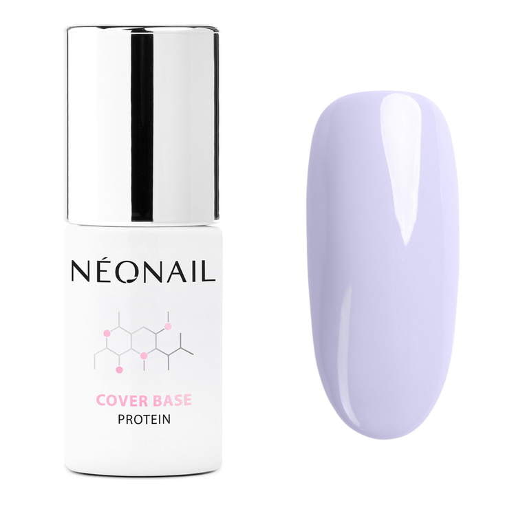 Smalto Semipermanente 7,2 ml - Cover Base Protein Pastel Lilac