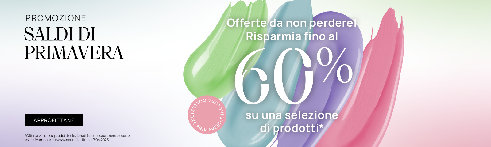 Spring sale z naklejką 26.03 