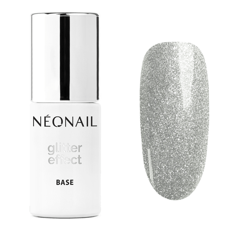 Smalto Semipermanente 7,2 ml - Glitter Effect Base Silver Shine