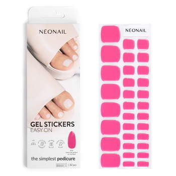 Gel Stickers Easy On P02 - Pedicure Gel Stickers Easy On P02 - Pedicure